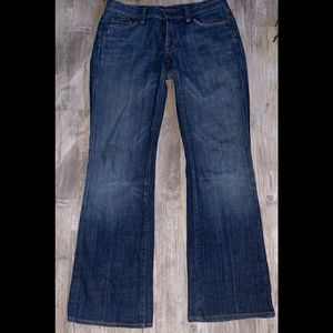 Citizens Of Humanity Blue Boot Cut Jeans